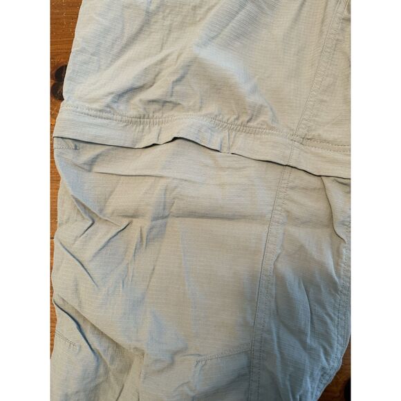 Rail Riders Men’s Convertible Sage Green Ripstop Nylon Pants 42” x 29” - Picture 2 of 12
